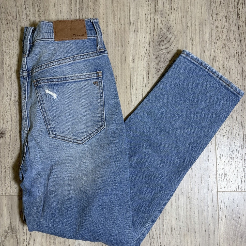 Madewell The Perfect Vintage Jean‎ Women 24 P Mid-Rise Distressed Denim Boho